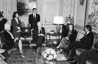Incontro con il Presidente della Repubblica di Bolivia Jaime Paz Zamora