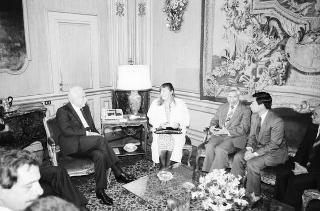 Incontro del Presidente della Repubblica Francesco Cossiga con Nguyen Co Thach, ministro degli affari esteri della Repubblica Socialista del Vietnam