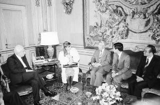 Incontro del Presidente della Repubblica Francesco Cossiga con Nguyen Co Thach, ministro degli affari esteri della Repubblica Socialista del Vietnam