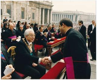 Intervento del Presidente della Repubblica Francesco Cossiga alla cerimonia di beatificazione del Servo di Dio Pier Giorgio Frassati
