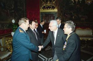 Anatoli Leonidovic Adamishin, nuovo ambasciatore dell'URSS: presentazione lettere credenziali