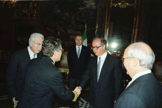Anatoli Leonidovic Adamishin, nuovo ambasciatore dell'URSS: presentazione lettere credenziali
