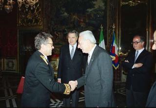 Anatoli Leonidovic Adamishin, nuovo ambasciatore dell'URSS: presentazione lettere credenziali