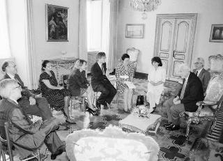 Incontro con una rappresentanza di partecipanti al 20° Congresso mondiale della Federazione internazionale dei giornalisti