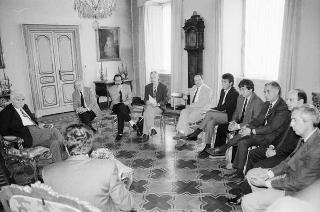 Incontro con una delegazione di parlamentari promotori del referendum sulla caccia