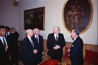 Visita ufficiale del Presidente della Repubblica al Sovrano Militare Ordine di Malta