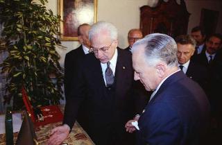 Visita ufficiale del Presidente della Repubblica al Sovrano Militare Ordine di Malta