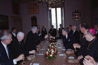 Visita ufficiale del Presidente della Repubblica al Sovrano Militare Ordine di Malta