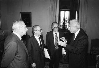 Incontro con i Procuratori generali della Repubblica presso le Corti di Appello di Caltanissetta, Catania, Messina e Palermo