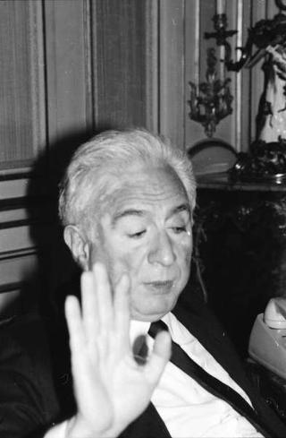 Incontro del Presidente della Repubblica Francesco Cossiga con Gabriel Valdes, presidente del Senato della Repubblica del Cile