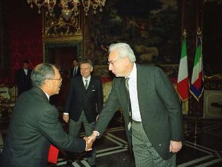 Nelson Victor Andriamanohisoa Ranaivo, nuovo ambasciatore della Repubblica Democratica del Madagascar: presentazione delle lettere credenziali