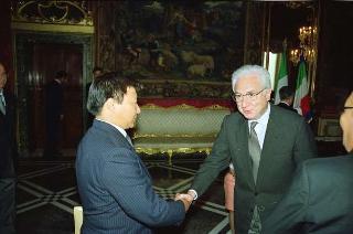 Ludevdorjyn Khashbat, nuovo ambasciatore della Repubblica Popolare Mongola: presentazione delle lettere credenziali