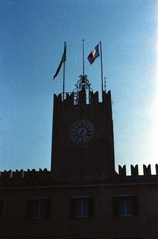 Cerimonia di consegna del nuovo Stendardo Presidenziale al Comando Carabinieri Guardie del Presidente della Repubblica