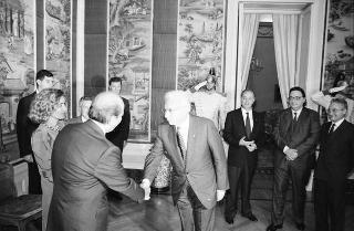 Incontro con il Presidente della Repubblica del Venezuela Carlos Andrèas Perez
