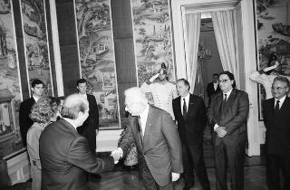 Incontro con il Presidente della Repubblica del Venezuela Carlos Andrèas Perez