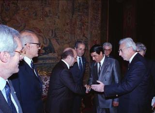 Visita di Stato del Presidente della Repubblica di Tunisia Zine El Abidine Ben Alì
