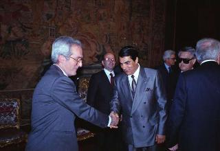 Visita di Stato del Presidente della Repubblica di Tunisia Zine El Abidine Ben Alì