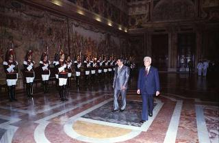 Visita di Stato del Presidente della Repubblica di Tunisia Zine El Abidine Ben Alì