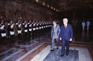 Visita di Stato del Presidente della Repubblica di Tunisia Zine El Abidine Ben Alì