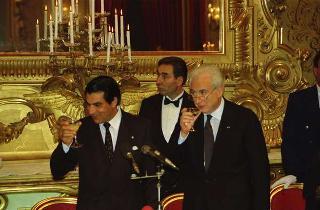 Visita di Stato del Presidente della Repubblica di Tunisia Zine El Abidine Ben Alì