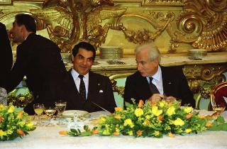 Visita di Stato del Presidente della Repubblica di Tunisia Zine El Abidine Ben Alì