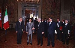 Visita di Stato del Presidente della Repubblica di Tunisia Zine El Abidine Ben Alì