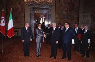 Visita di Stato del Presidente della Repubblica di Tunisia Zine El Abidine Ben Alì