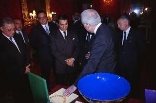 Visita di Stato del Presidente della Repubblica di Tunisia Zine El Abidine Ben Alì