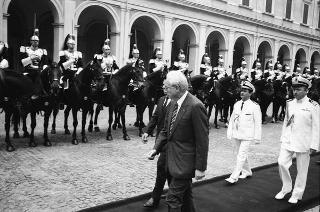 Visita di Stato del Presidente della Repubblica di Tunisia Zine El Abidine Ben Alì