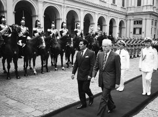 Visita di Stato del Presidente della Repubblica di Tunisia Zine El Abidine Ben Alì