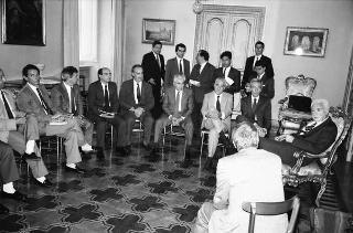 Incontro con una delegazione delle organizzazioni sindacali CGIL, CISL e UIL della Sardegna