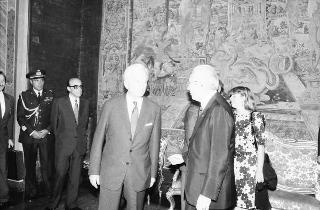 Incontro con il Presidente della Repubblica Federale di Germania, Richard von Weizsacker