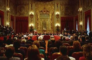 Presentazione dei nuovi componenti del Consiglio Superiore della Magistratura e prima seduta dell'Organo al Palazzo del Quirinale