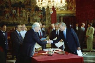 Intervento del Presidente della Repubblica Francesco Cossiga al Giuramento dei nuovi ministri del VI Gabinetto Andreotti