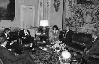 Incontro con una delegazione dell'Associazione "Order Sons of Italy in America"