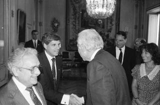 Incontro con una delegazione dell'Associazione "Order Sons of Italy in America"