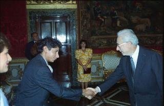 Sua Eccellenza Franz Ondarza Linares, nuovo Ambasciatore della Repubblica di Bolivia: presentazione delle Lettere Credenziali