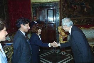 Sua Eccellenza Franz Ondarza Linares, nuovo Ambasciatore della Repubblica di Bolivia: presentazione delle Lettere Credenziali