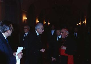 Pranzo in onore di una rappresentanza di partecipanti all'VIII Assemblea generale ordinaria del Sinodo dei Vescovi