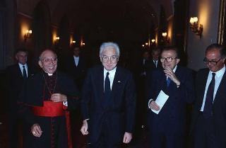 Pranzo in onore di una rappresentanza di partecipanti all'VIII Assemblea generale ordinaria del Sinodo dei Vescovi