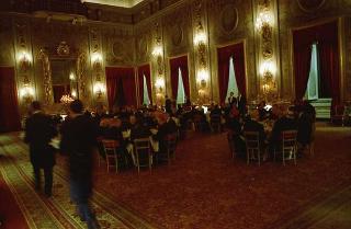 Pranzo in onore di una rappresentanza di partecipanti all'VIII Assemblea generale ordinaria del Sinodo dei Vescovi