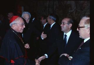 Pranzo in onore di una rappresentanza di partecipanti all'VIII Assemblea generale ordinaria del Sinodo dei Vescovi