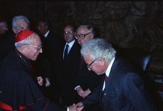 Pranzo in onore di una rappresentanza di partecipanti all'VIII Assemblea generale ordinaria del Sinodo dei Vescovi