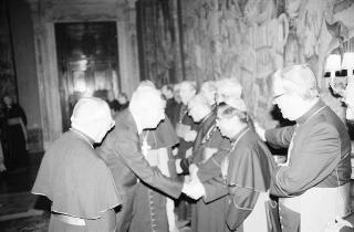 Pranzo in onore di una rappresentanza di partecipanti all'VIII Assemblea generale ordinaria del Sinodo dei Vescovi