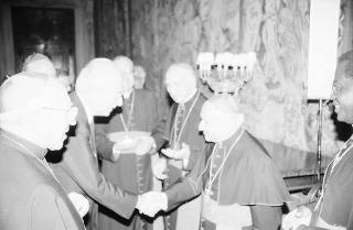 Pranzo in onore di una rappresentanza di partecipanti all'VIII Assemblea generale ordinaria del Sinodo dei Vescovi