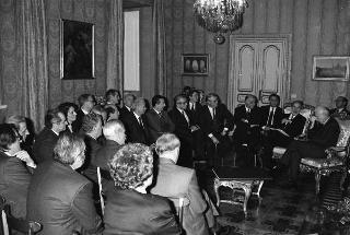 Incontro con i presidenti del Consigli regionali e delle Province autonome d'Italia