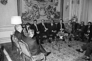 Incontro con i componenti del "Praesidium" del Comitato delle organizzazioni professionali agricole della Comunità Europea (COPA)