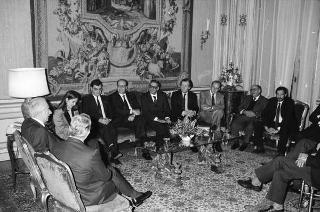 Incontro con i componenti del "Praesidium" del Comitato delle organizzazioni professionali agricole della Comunità Europea (COPA)