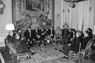 Incontro con i componenti del "Praesidium" del Comitato delle organizzazioni professionali agricole della Comunità Europea (COPA)