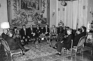 Incontro con i componenti del "Praesidium" del Comitato delle organizzazioni professionali agricole della Comunità Europea (COPA)